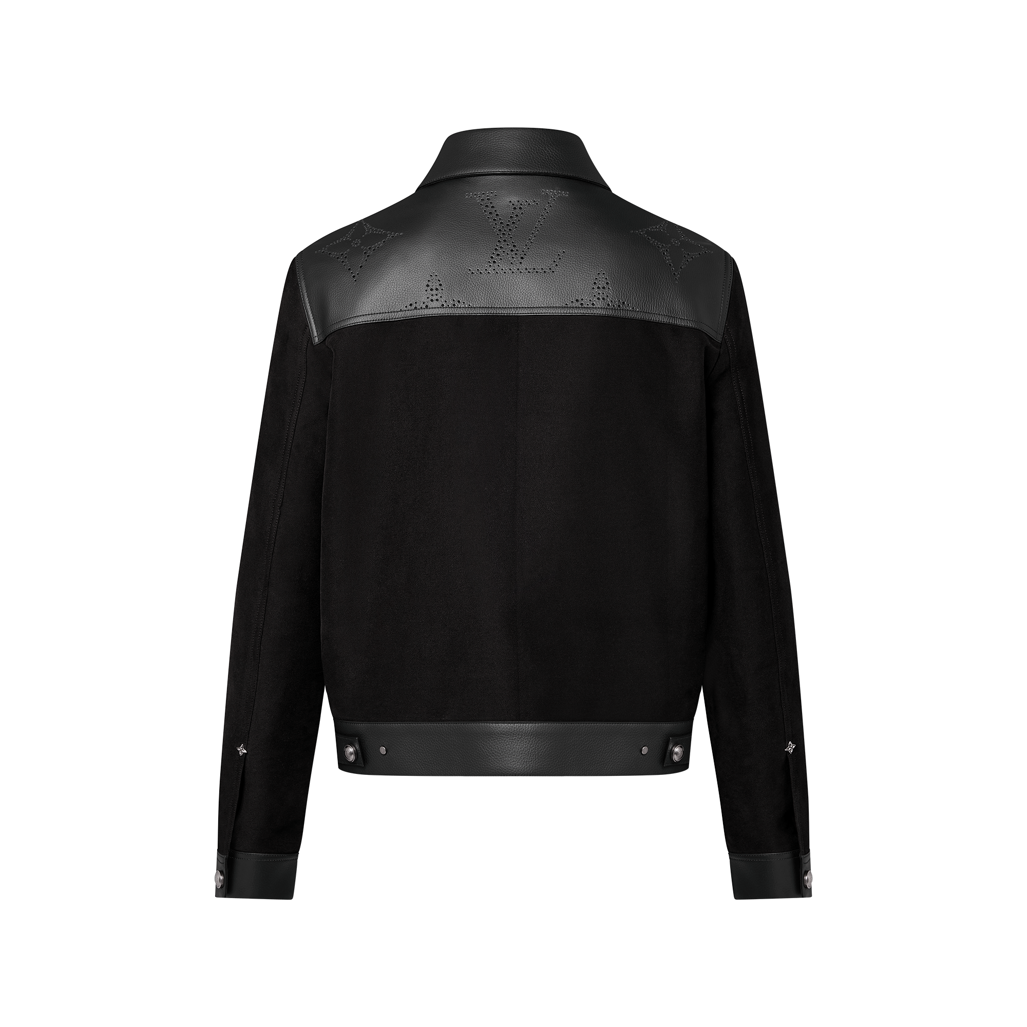 Monogram Mix Leather Workwear Blouson - High-End Ready-to-Wear